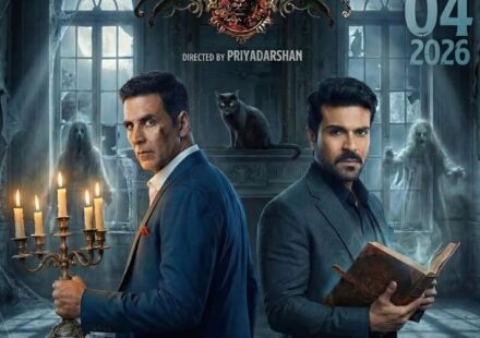 Two men in a spooky setting.