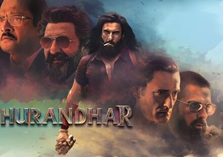 Dynamic character with dramatic background.